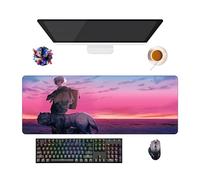 UfgDGS Alfombrilla de ratón Anime to Your Eternity | Alfombrilla de ratón XXL impermeable (80 cm x 30 cm x 3 mm) | Base antideslizante de goma (2)