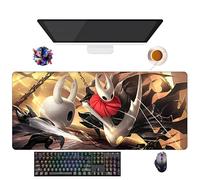 UfgDGS - Alfombrilla de ratón Hollow Game Knight | Alfombra XXL lavable con bordes reforzados (90 cm x 40 cm x 3 mm) | Superficie duradera y antideslizante (15)