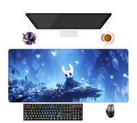 UfgDGS - Alfombrilla de ratón Hollow Game Knight | Alfombra XXL lavable con bordes reforzados (90 cm x 40 cm x 3 mm) | Superficie duradera y antideslizante (14)