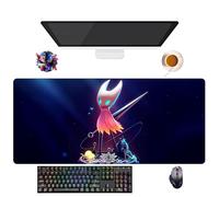 UfgDGS - Alfombrilla de ratón Hollow Game Knight | Alfombra XXL lavable con bordes reforzados (90 cm x 40 cm x 3 mm) | Superficie duradera y antideslizante (3)