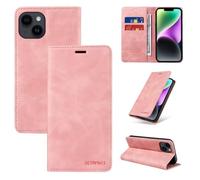 Ufgoszvp Funda de piel para Oppo Reno 13 Pro 5G, funda de piel con tapa y tarjetero para Oppo Reno 13 Pro 5G, color rosa