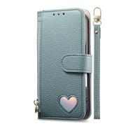 Ufgoszvp Funda de piel sintética para Motorola Moto E15/G05 a prueba de golpes con cierre magnético, cierre magnético, soporte de visualización, funda para portátil con tarjetero, azul