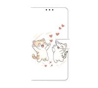 Ufgoszvp Funda para Nokia G21/G11, diseño de pintura en 3D, de piel, con función atril, diseño de gato