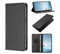 Ufgoszvp Funda para Nokia G21/G11 Flip Case, Magnética Funda Plegable Cuero Funda Móvil para Nokia G21/G11 Funda Cartera Tarjetero Estuche Funda Teléfono Móvil Negro