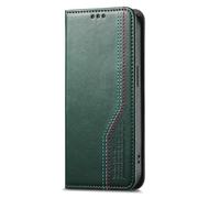 Ufgoszvp Funda tipo cartera para Motorola Moto G86 con ranuras para tarjetas, función atril, magnética, a prueba de golpes, de piel sintética, plegable, para Motorola Moto G86, color verde