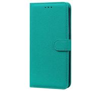Ufgoszvp Funda tipo cartera para Xiaomi Redmi A1+/A2+ con tarjeteros, de piel sintética, con patrón de lichi, soporte para visualización a prueba de golpes, para mujeres y hombres, para Xiaomi Redmi