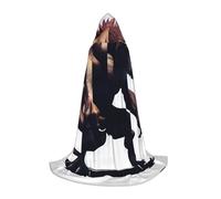 UFhgjjb Capa con capucha para Halloween, unisex, aparece un monstruo misterioso, bata de cosplay para fiestas, carnavales, exposiciones de cómics y mucho más