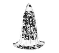 UFhgjjb S Capa con capucha de Halloween - Bata unisex con estampado de graffiti de monstruo para fiestas, carnavales, exposiciones de cómics y más