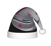 UFhgjjb Sombrero de Navidad con estampado de rosas de tierra para niños, gorro de vacaciones para Navidad, Año Nuevo, recuerdos de fiesta, gorra cálida unisex