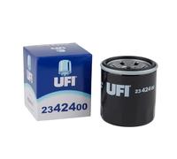 UFI Filters, Filtro de Aceite 23.424.00, Filtro de Aceite de Recambio, Apto para Coches y Tractor, Apto para Modelos Aixam, Bobcat, RCM, Renault y Renault E