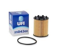 UFI Filters, Filtro de Aceite 25.043.00, Filtro de Aceite de Repuesto, Apto para Coches, Apto para Modelos Abarth, Alfa Romeo, Fiat, Ford, Jeep, Lancia, Opel, Subaru, Suzuki y Vauxhall