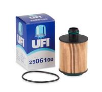 UFI Filters, Filtro de Aceite 25.061.00, Filtro de Aceite de Recambio, Apto para Coches, Aplicable en Modelos Alfa Romeo, Citroen, Fiat, Ford, Lancia, Opel, Peugeot, Saab, Suzuki y Vauxhall