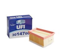 UFI Filters, Filtro de Aire 30.147.00, Filtro de Aire de Recambio, Apto para Coches, Apto para Modelos de Dacia, Lada (Vaz), Nissan, Opel, Renault y Vauxhall.