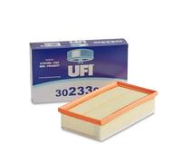 UFI Filters, Filtro de Aire 30.233.00, Filtro de Aire de Recambio, Apto para Coche, Apto para Citroen C5, Dispatch, Jumpy, Mini Cooper, Clubman, Fiat Scudo, Peugeot 407, Modelos Expert