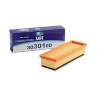 UFI Filters, Filtro de Aire 30.301.00, Filtro de Aire de Recambio, Apto para Coches, Apto para Modelos Alfa Romeo, Chrysler, Fiat, Ford y Lancia