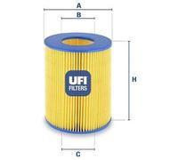 UFI Filters Filtro de aire (de coche) para MERCEDES-BENZ Vaneo (Ref: 27.355.00)