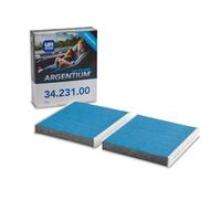 UFI Filters, Filtro de Habitáculo ARGENTIUM 34.231.00, Filtro de Habitáculo de Recambio, Apto para Coches, Apto para Modelos BMW, BMW Alpina y Rolls Royce