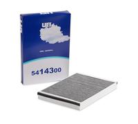 UFI Filters, Filtro de Habitáculo de Carbón Activo 54.143.00, Filtro de Habitáculo de Recambio, Apto para Coches, Apto para Modelos de Opel y Vauxhall