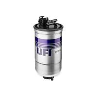UFI Filters, Filtro Gasoil 24.391.00, Filtro de Combustible Diésel de Recambio, Apto para Coches, Apto para Modelos como Audi, Fiat, Multicar, Seat, Skoda y Volkswagen