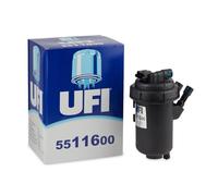 UFI Filters, Filtro Gasoil 55.116.00, Filtro de Combustible Diésel de Recambio, Apto para Coches, Apto para Modelos Opel, Subaru, Suzuki y Vauxhall