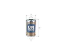 Filtro hidráulico UFI 25.684.00
