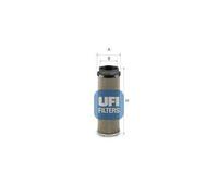 UFI Filters Filtro hidráulico, dirección (Ref: 25.689.00)