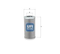 UFI Filters Filtro, sistema hidráulico operador (Ref: 25.695.00)