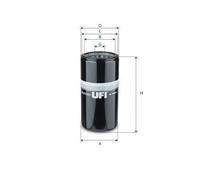 UFI Filters Filtro, sistema hidráulico operador (Ref: 80.138.00)