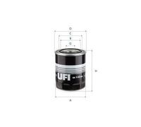 UFI Filters Filtro, sistema hidráulico operador (Ref: 80.143.00)