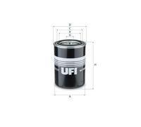 Filtro hidráulico UFI 82.132.00
