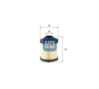 UFI Filters Filtro, sistema hidráulico operador (Ref: 83.029.00)