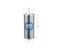 UFI Filters Filtro, sistema hidráulico operador (Ref: 83.086.00)