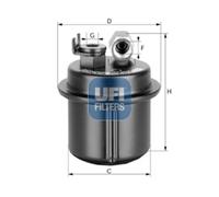 UFI Filtro de Combustible Apto para Honda Civic V Coupé Rover 600