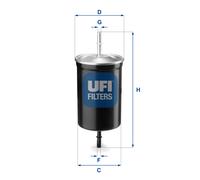 UFI Filtro de Combustible Apto para Volvo V40 Familiar Mitsubishi Carisma