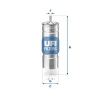 UFI Filtro de Combustible para BMW 3er Compacto Alpina B10 Bertone Freeclimber 2