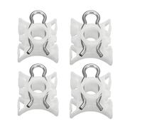 UFITIDU Elevalunas Para 3 5 7 Series E36 E92 E93 E34 E32 Z4 E85 Clip Deslizante De Regulador De Ventana De Plástico Con Clip De Metal 51321938884(4piecec)