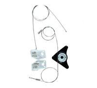 UFITIDU Elevalunas Para SKODA para OCTAVIA KIT de reparación de regulador de ventanilla delantera izquierda derecha 1Z1837461 1Z1837462(Frente derecho)