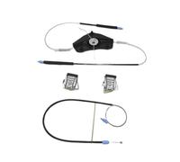 UFITIDU Elevalunas Para VW Para Jetta 5 V MK5 2006 2007 2008 2009 2010 2011 Kit De Reparación De Regulador De Ventanilla Eléctrica De Puerta Delantera Izquierda