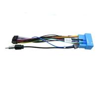 UFITIDU Fascia Marco para Ajuste Ciudad para Jazz 2001-2008 Coche Android Radio Estéreo Reproductor Marco Fascia 14 GD Panel Cable Alimentación Arnés Canbus Juego Panel Radio