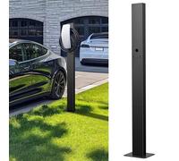 Ufixed Soporte de pared para móvil Wallbox Tesla estación de carga para exteriores, la columna de carga para Moblie Wallbox Tesla columna de carga del soporte Wallbox