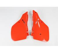 UFO 2x Paneles Laterales Traseros Rojo Para Honda CR 250 R 87-88