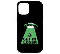 UFO Alien abduction get in loser Carcasa para iPhone 12/12 Pro