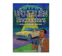 UFO & ALIEN Encounters Coloring Book
