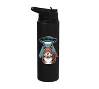 Ufo Alien Secuestro Ardilla Animal Espacio Stainless Steel Insulated Water Bottle