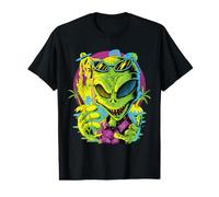 UFO Aliens Graphic Design tee Shirt, Storming Area 51 Aliens Camiseta gráfica económica