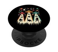 UFO Beams Bigfoot y Criaturas legendarias PopSockets PopGrip Adhesivo