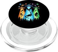 UFO Beams Bigfoot y Criaturas legendarias PopSockets PopGrip para MagSafe