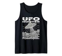UFO Hunter Professional Daydreamer Ciencia ficción Amante del Espacio alienígenas Camiseta sin Mangas