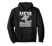 UFO Hunter Professional Daydreamer Ciencia ficción Amante del Espacio alienígenas Sudadera con Capucha
