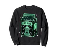 UFO Juice Retro Cat Secuestro Alien Espacio Leche Cosmos Sudadera